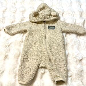 Eddie Bauer Hooded Bear Sherpa Outerwear 0-3M